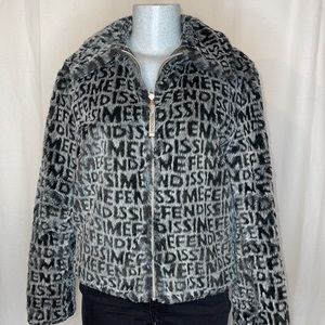 Fendi Fendissime faux fur jacket
